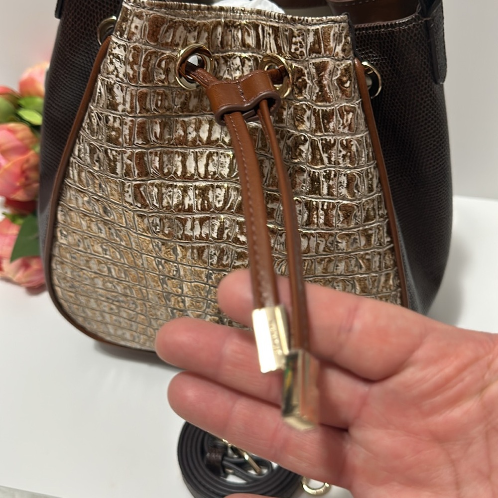Brahmin Melinda Ganache and ady wallet Berryline - Picture 13 of 17